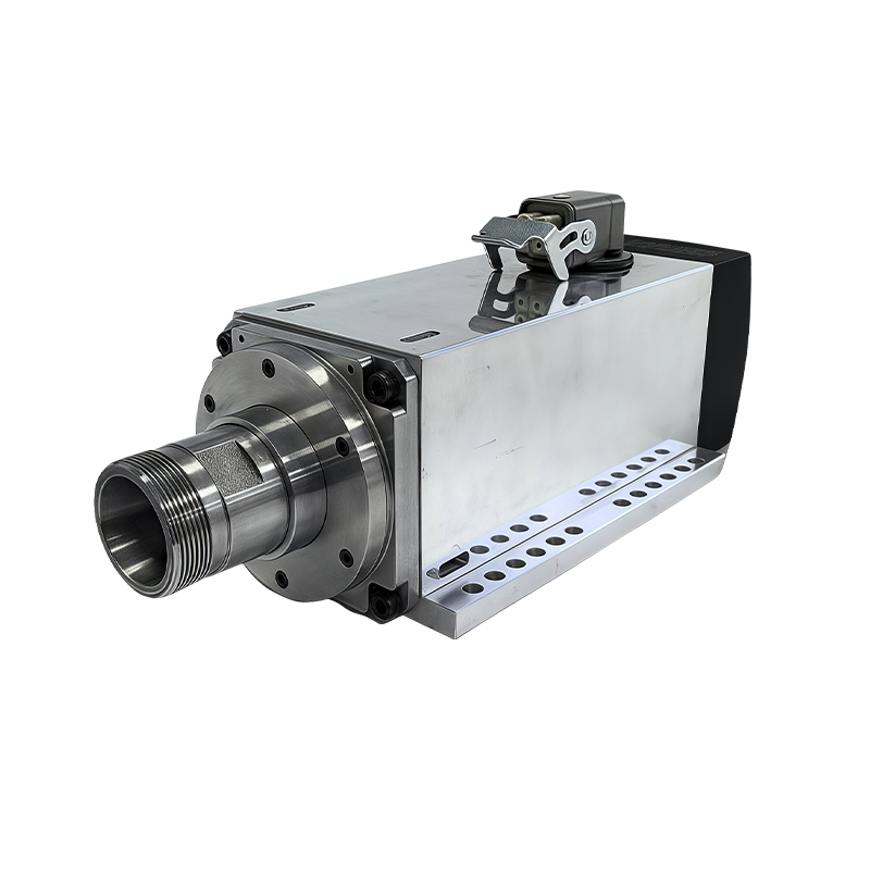 CNC Motor Spindle Motor dengan Sistem Penyejukan Udara Square Motor 86mm Panjang 190mm 220VAC 3.5kW