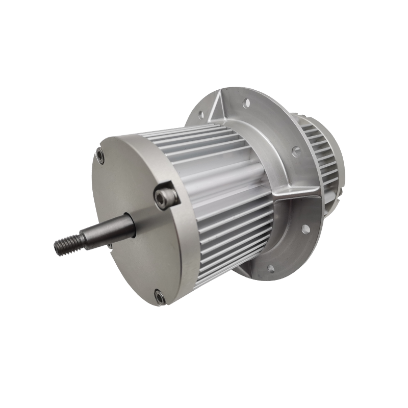 Voltan Rendah Kuasa Tinggi 24VDC 3KW Max Controller Integrated Industrial Axial Fan Motors